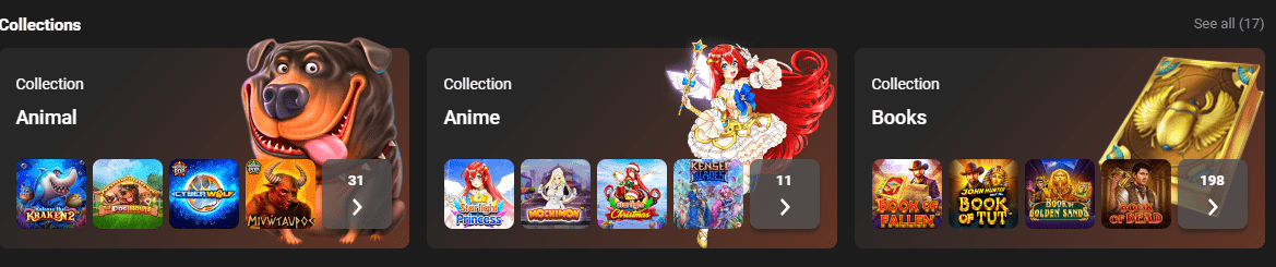 GGBet Slot Collections